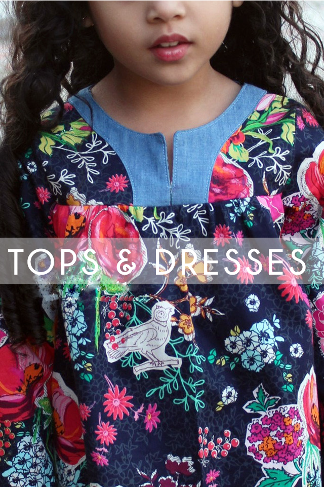 Tops & Dresses Sewing Patterns