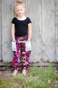 Happy Pants Harem & Cargo Style Pants PDF Sewing Pattern for Girls & Boys : Sizes 1-12