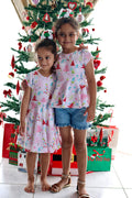 Pearlie Dress & Peplum Top PDF Pattern for Girls Full Circle Skirt, Waistband & Long Sleeve ADD-ONS