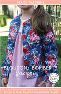 Blouson Bomber Jacket for Children PDF Sewing Pattern : Sizes 3-12