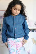 Blouson Bomber Jacket for Children PDF Sewing Pattern : Sizes 3-12